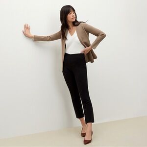 MM Lafleur Woolf Jardigan Taupe—Size Large